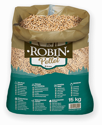 worek pelletu opałowego Robin do kupienia w Alwerni lub sklepie internetowym